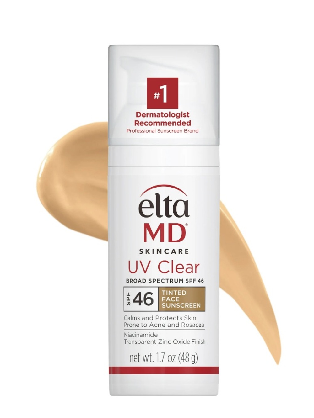 Elta MD UV clear spf 46 tinted face sunscreen sunblock